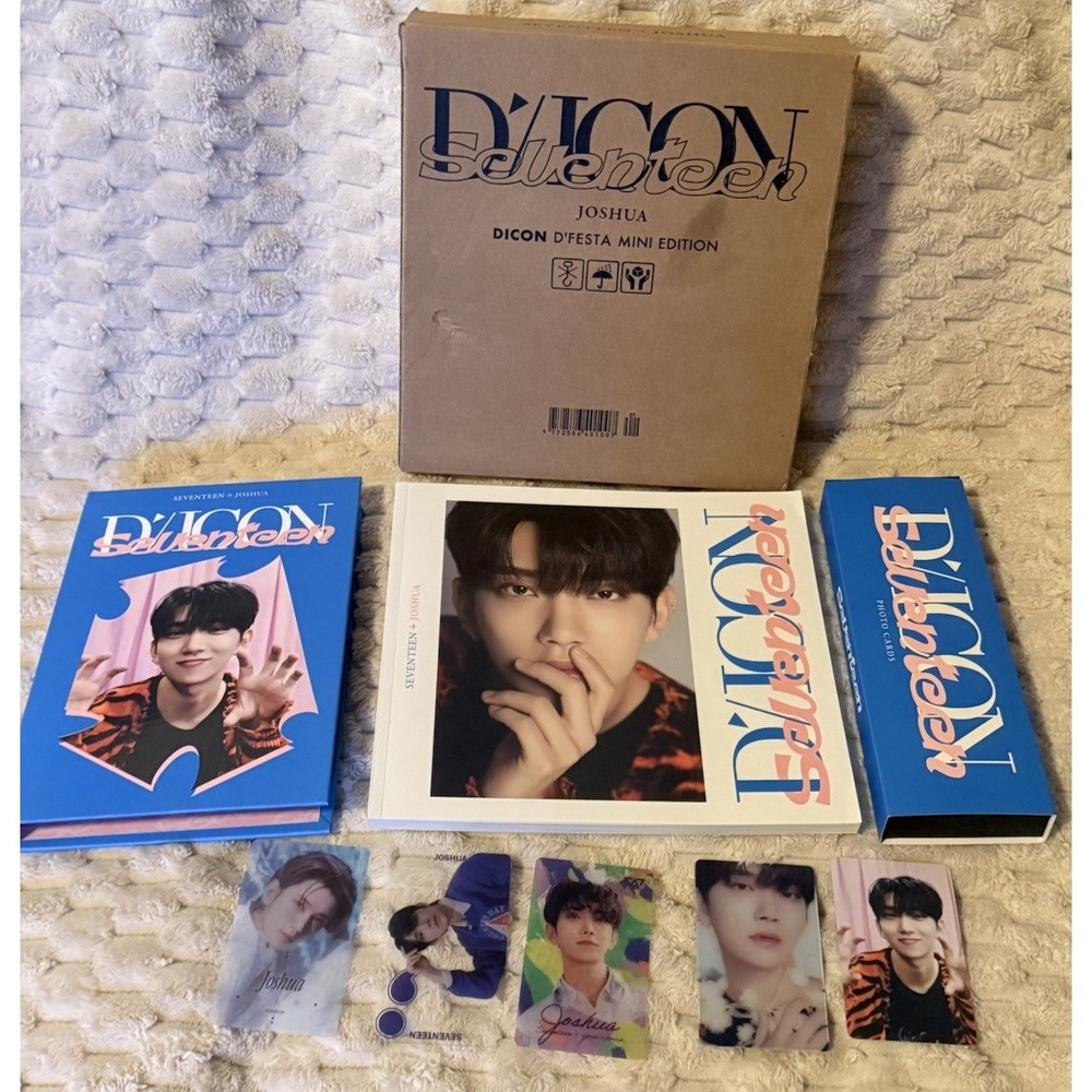 DICON D'FESTA Mini Edition Seventeen Joshua Binder Photocards Photobook Preowned